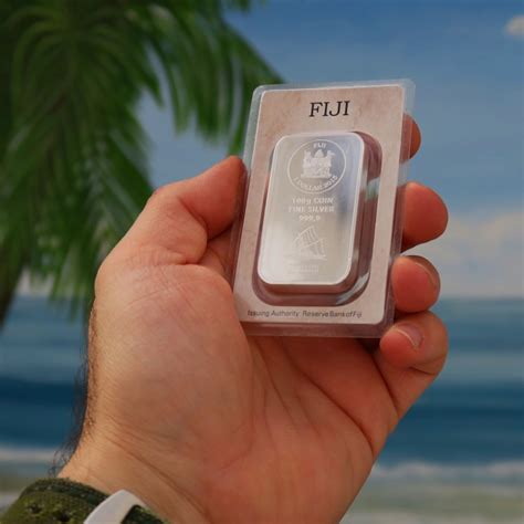 Fiji Münzbarren 100g Silber der Fidschis von Argor Heraeus