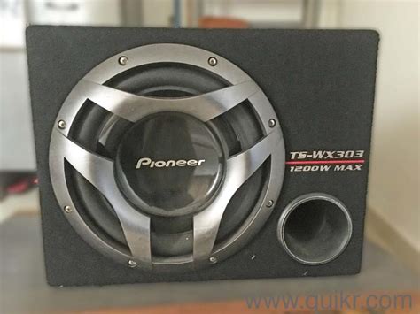 Used Pioneer TS WX303 30 Cm 12 Inch Bass Reflex Subwoofer In Good