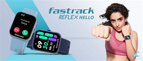 Buy Fastrack Reflex Hello Smart Watch With Bt Calling Black At Best