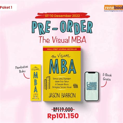 Jual Buku The Visual Mba Jason Barron Shopee Indonesia