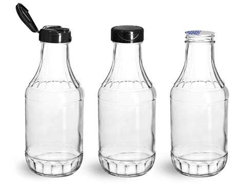 Sks Bottle And Packaging Glass Bottles Glass Decanter Bottles W Black Pp Lift N Peel™ Lined