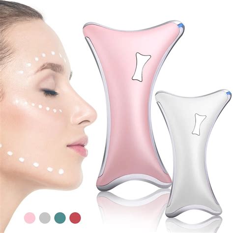 Electric Gua Sha Massager Heated Vibrating Light Photon Skin