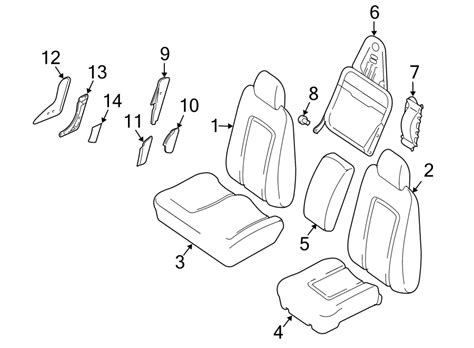 2003 Ford Expedition Seat Back Frame Sleeve 2nd Row Seat F65z1560394aa Lakeland Ford Online