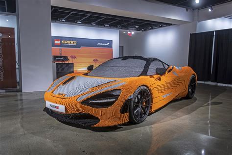 Full Size Lego Mclaren 720s Graces Petersen Automotive Museum