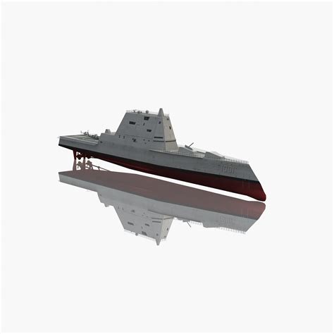 uss michael monsoor ddg-1001 3d model