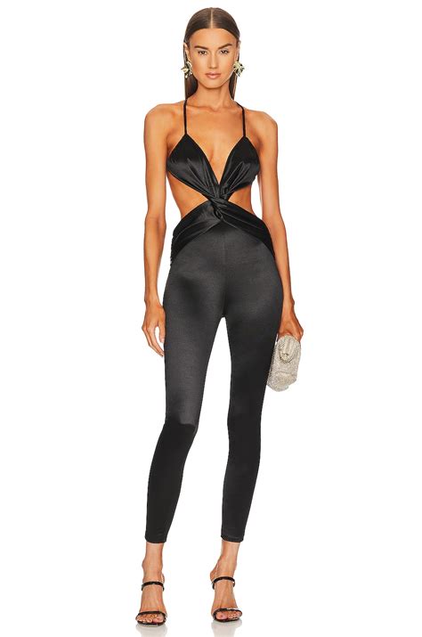 Michael Costello X REVOLVE Zlata Jumpsuit In Black REVOLVE