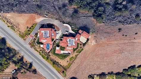 Satellite Images Show Stars Homes Before And After Malibu Wildfire