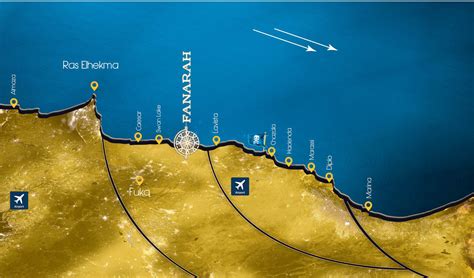 North Coast Map