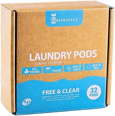 Amazon Greenseedz Eco Friendly Laundry Detergent Pods 32 Pods