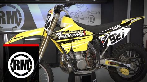 Polisport MX Restyling Kit Suzuki RM125 RM250 2 Strokes YouTube