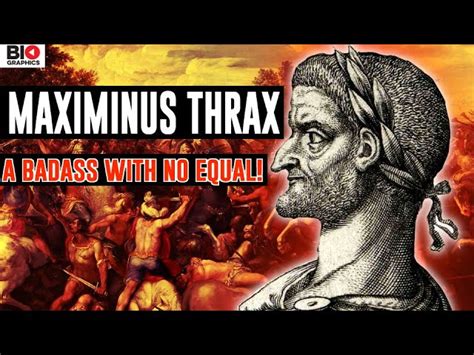 Maximinus Thrax The Barbarian Emperor Of Rome SchoolTube