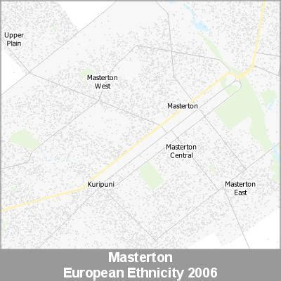 2020 Street Map Masterton - Digital Maps