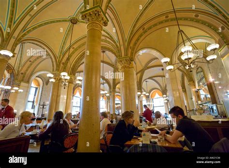 Cafe Central interior Vienna Austria Stock Photo - Alamy