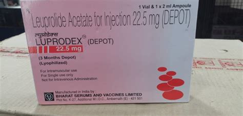 Leuprolide Acetate For Injection 225 Mg Depot Packaging Size 1