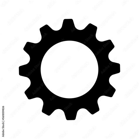 Gear Icon Setting Symbol Cogwheel Transparent Background Gear Png