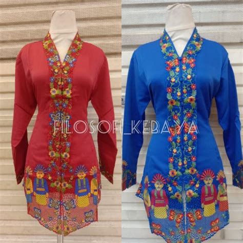 Jual Atasan Kebaya Encim Modern Kebaya Ondel Betawi Kebaya Adat