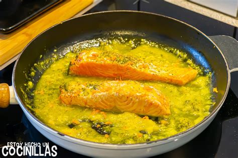 Receta De Salm N En Salsa De Naranja Con Eneldo Sin Nata F Cil Y