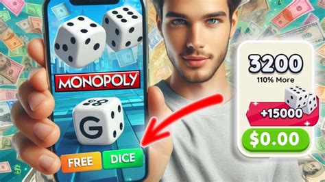 Monopoly GO Hack For FREE DICE How To Get 100000 Free Dice Rolls In