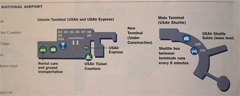 Terminal C Dca Terminal Map