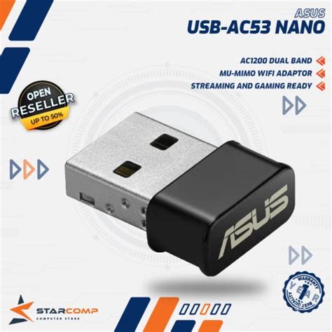 Starcomp ASUS USB AC53 NANO AC1200 DUAL BAND