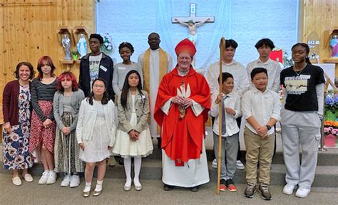 Confirmation At St Peter The Apostle Parish Saskatoon Diocese Of