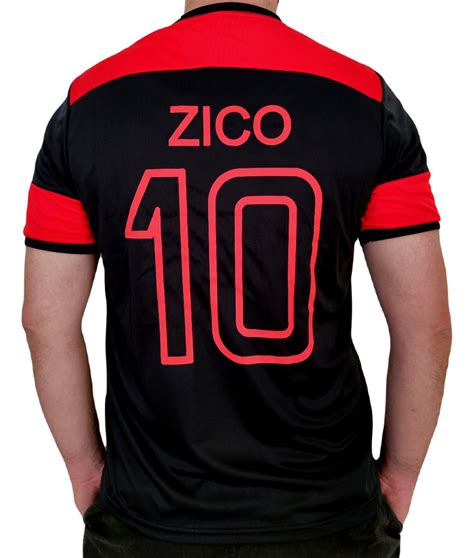 Camisa Retro Flamengo Zico Mundial Braziline Oficial