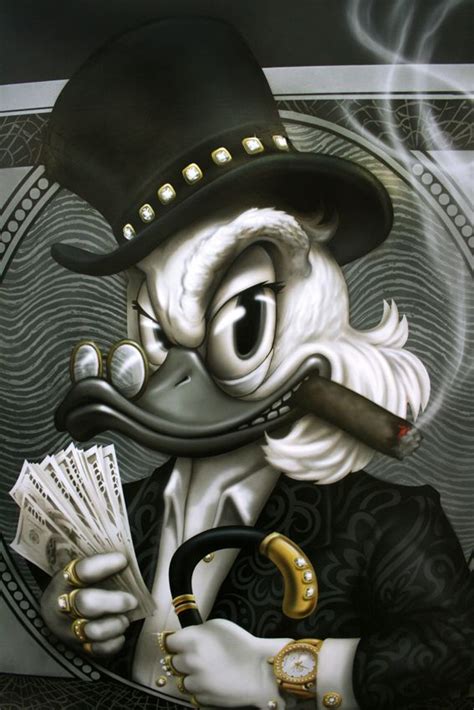 Scrooge On Behance Cartoon Character Tattoos Scrooge Scrooge Mcduck