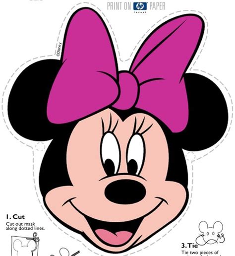 Pin By Rosalva Paez Beltran On Ideas Para El Hogar Pinterest Cara De Minnie Mouse Caritas