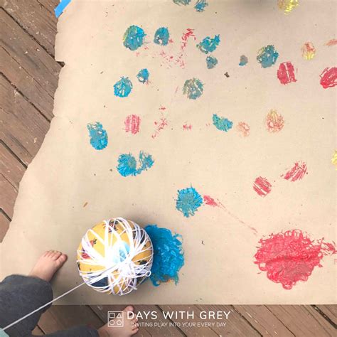 How to Splatter Paint for Kids - Days With Grey