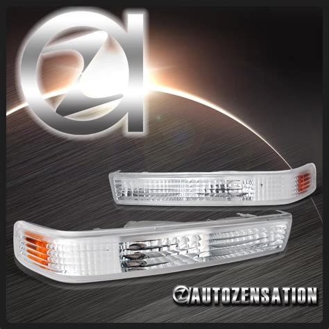 Find 98 04 Chevy S10 Blazer Gmc Sonoma Chrome Clear Front Bumper Lights In California Us