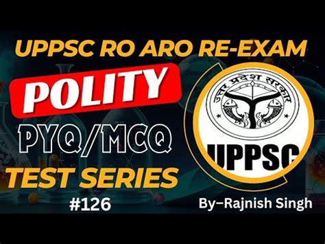 UPPSC RO ARO RE EXAM TEST SERIES 2024 UPPCS PRE 2024 GENERAL