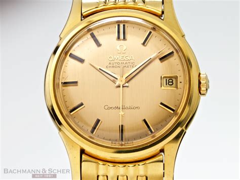 OMEGA Vintage Constellation Chronometer 18k Yellow Gold Bj 1968