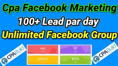 Cpa Facebook Marketing Bangla 2023 Cpabuild Traffic Source Cpa