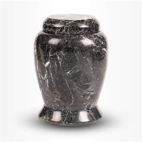 Teardrop Urn Groot 1 Liter Grijs Goudkleurig Urn Store