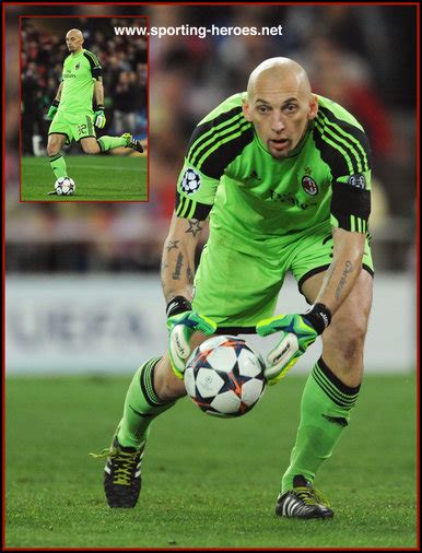 Christian Abbiati 201314 Champions League Matches Milan