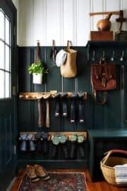 20 Dark Moody Mudroom Decor Ideas Lady Decluttered