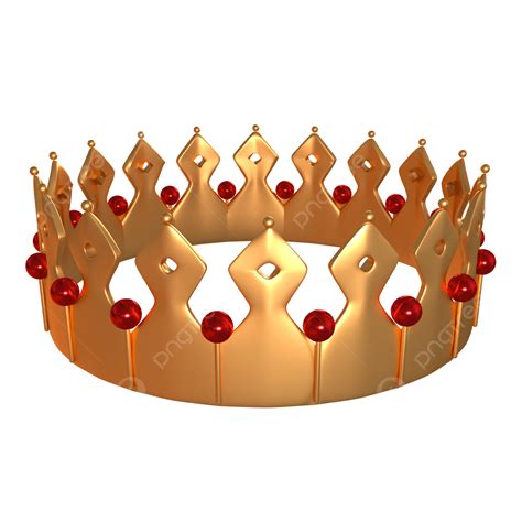 Tiara 3d Images Crown 3d Gold Tiara 3d Crown Golden Png Image For Free Download