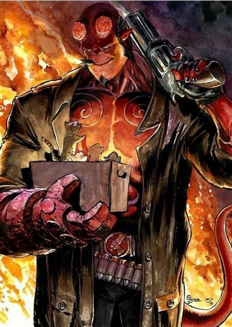 Ghost Rider Vs Hellboy