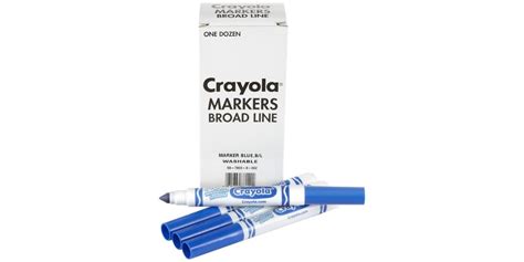 Crayola Ultra Clean Markers Blue