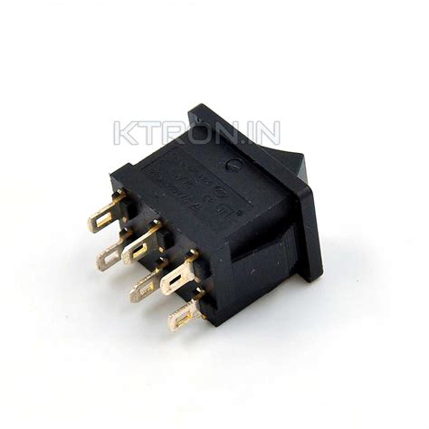 Miniature Rocker Switch Dpdt A Ktron India