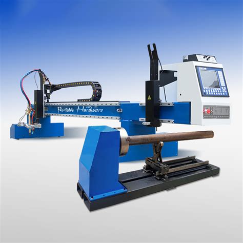 Heavy Duty Gantry Cnc Cutting Machines With Two Heads For Plasma And