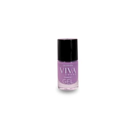 Esmalte em Gel Lavanda Névoa 11 ml Viva Unhas Odorata Cosméticos