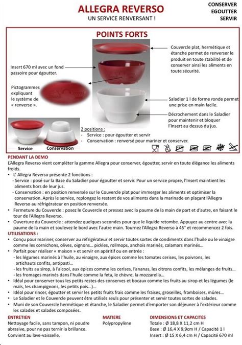 Fiche Tupperware Fouet M Langeur Les Macarons La Chartreuse