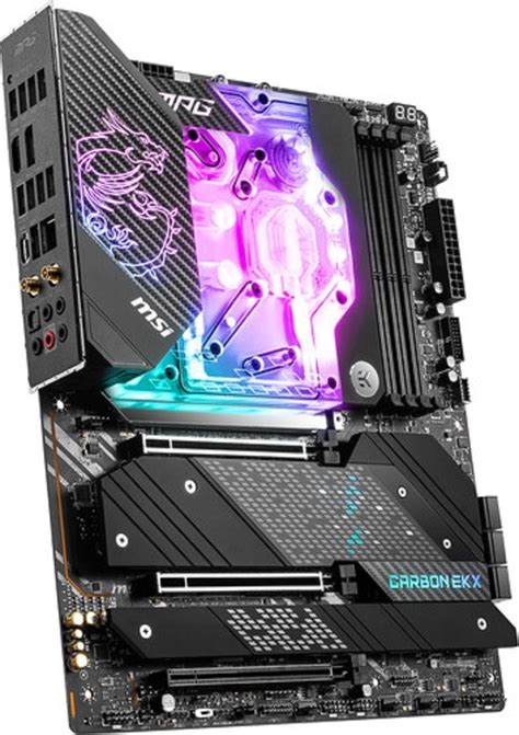 Msi Mpg Z690 Carbon Ek X Atx Gaming Motherboard 12th Gen Lga 1700 Socket Intel Z690 Chipset 2