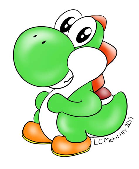 Yoshi by LCMetalArt on DeviantArt