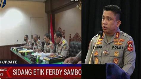 NASIB Ferdy Sambo Sebagai Polisi Ditentukan Hari Ini Sidang Kode Etik