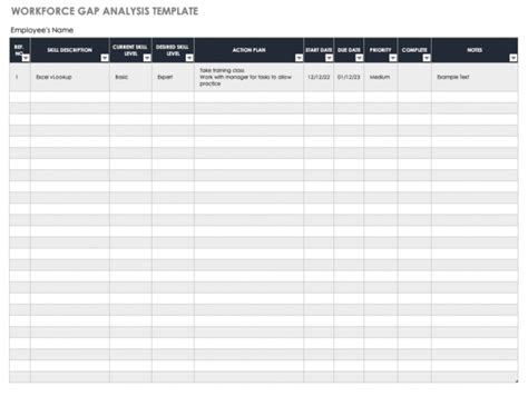 Workforce Planning Template