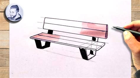 Comment Dessiner Un Banc De Parc Youtube