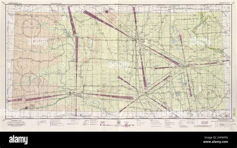 Sectional aeronautical charts - (United States Stock Photo - Alamy