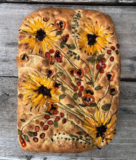 How To Make Focaccia Bread Art With Vegetables + Herbs – Sugar Geek Show